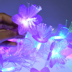 Flower Design Home Decoration Electrical Series Light 13 Feet Home Decoration Diwali & Wedding LED Christmas String Light Indoor and Outdoor Light ,Festival Decoration Led String Light, Multi-Color Light (16L 13 Feet)