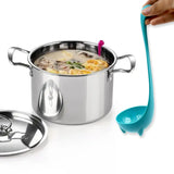 Multifunctional Colander Spoon: Soup Strainer, Long Handle, Kitchen Tool