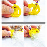 2 Pc Round Shape Bag Clip Fruit Snacks Magnetic Seal Bag Clip Food Snack Seal Bag Clips Kids Kitchen Tool Plastic Clip