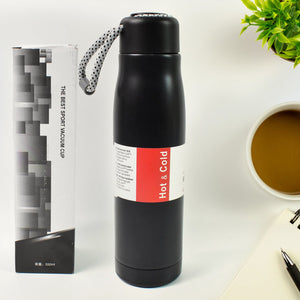 Double Wall Vacuum Insulated Water Bottle (550 ML)