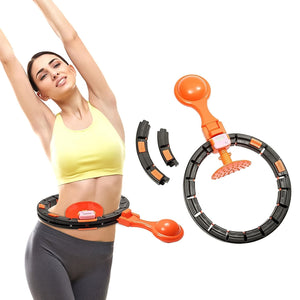 Smart Fitness Hula Hoops with Spinning Ball and Intelligent Counter (1 Pc / With Brown Box)