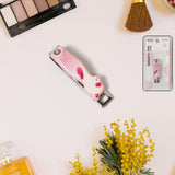 Cute Nail Clipper with Nail Catcher, Nail File - Stainless Steel (1 Pc)