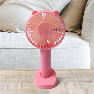 Portable Classic Hand Fan - 3-Speed Table Fan for Personal Desk, Suitable for Office, School, and Home Use (Battery Not Included)