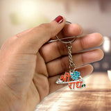 Shree Radha Divine Keychain