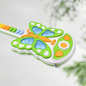 Butterfly Guitar Toy with Light and Music Toy (1 Pc / Battery not included)