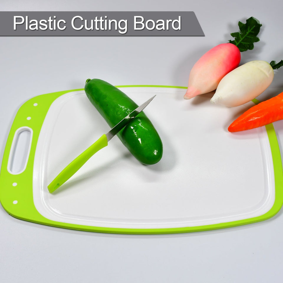 Ganesh Vegetables and Fruits Cutting Chopping Board Plastic Chopper Cutter Board (1 Pc)