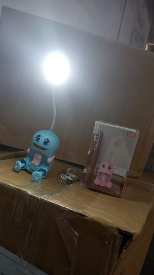 Cartoon LED Desk Light, LED Lamps Button Control (1 Pc)