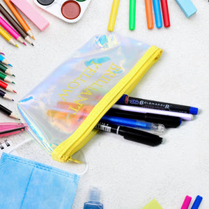 Transparent Pencil Pouch / Case Waterproof Pen Bag (1 Pc)