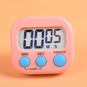 Digital Kitchen Timer Clear Big Digits 0-99 Min for Cooking Office Clock