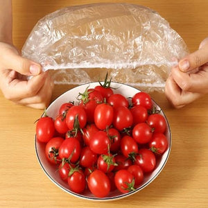 Disposable Elastic Food Storage Covers Bag (100 Pcs Set / Small)