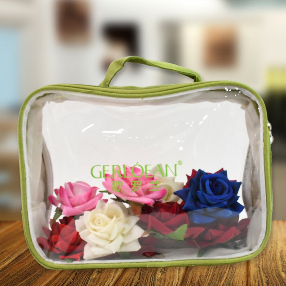 Transparent Zipper Closing Pouch (1 Pc / Big)