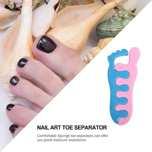 Toe Separators, Toe Spacers Sponge Toe Stretcher Pedicures (1 Pair)