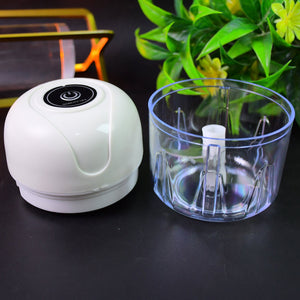 Wireless USB Rechargeable Mini Electric Garlic Machine / Chopper (250Ml)