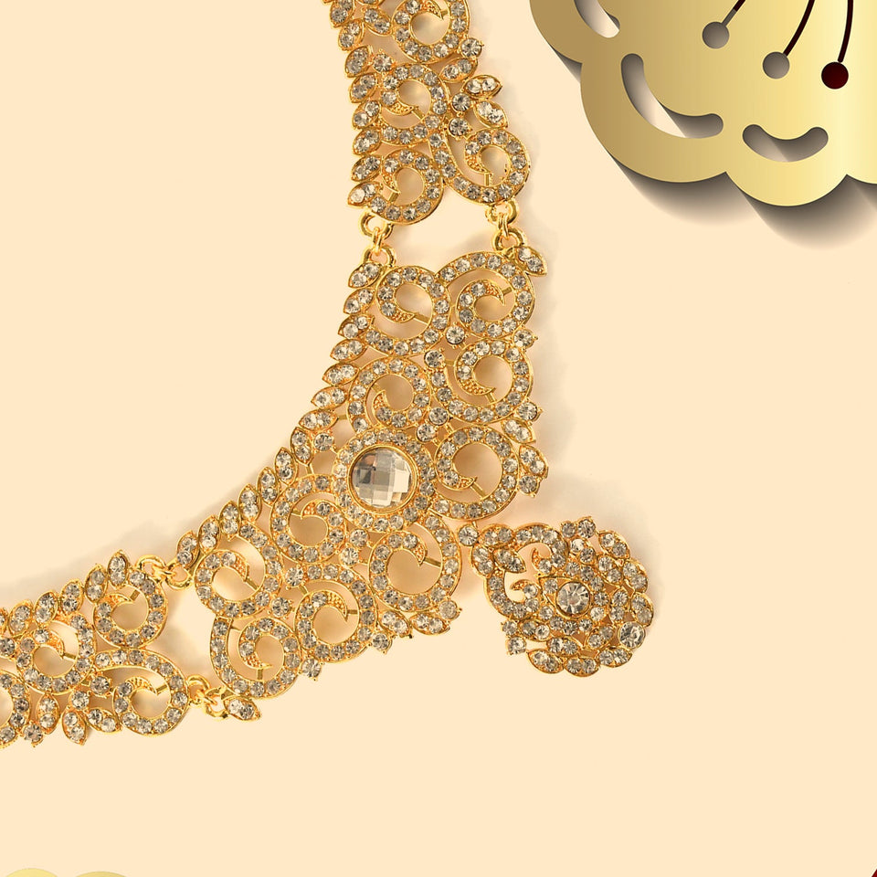 Exquisite Diamond Rani Haar - A Regal Touch of Elegance