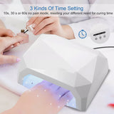 18W LED UV Lamp Nail Dryer Gel Nail Lamp Nail Polish Curing Lamp (1 Pc)