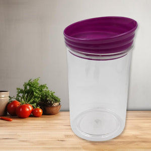 Plastic Premium Quality Kitchen Food Containers Set (1200ml Approx, Set Of 2 Pc)