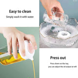 Oil Dispenser with Silicone Oil Brush (1 Pc / With Brush / 250 ML Approx)