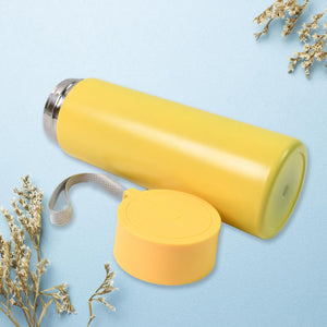 Vacuum Insulated Stainless Steel, Double walled (500 ML Approx / Mix Color & Design)