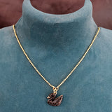 Gold Plated Duck Necklace Chain