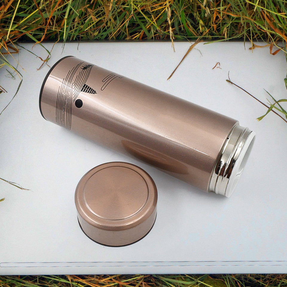 Vacuum Bottle, Double Wall Vacuum Mug, Stainless Steel water Bottle (350 ML Approx)