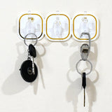 TRANSPARENT ADHESIVE WALL HOOK (6 PCS SET)