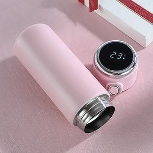 Smart Vacuum Insulated Water Bottle with LED Temperature Display (450 ML Approx)