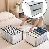 8 Compartment Storage Box, Wardrobe Clothes Organizer (1 Pc)