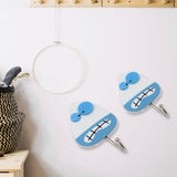 Multipurpose Self-Adhesive hooks (2 Pc Set)