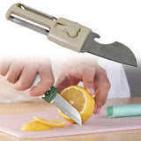 2 in 1 Knife, Multifunctional peeler fruit knife (1 Pc / Loose)