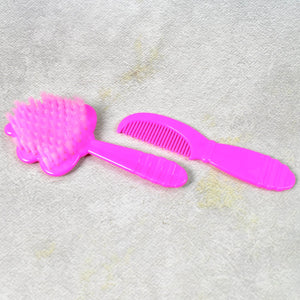 Baby comb and brush hair set (1 Pc / Mix Color)