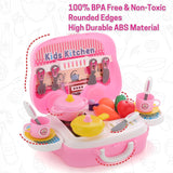 Kitchen Set for Kids Girls Pretend Play Toys Little (23 Pcs Set Approx)