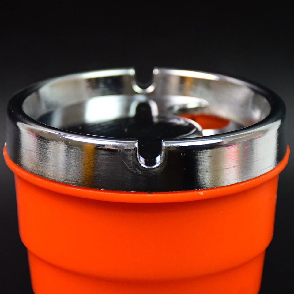 Plastic Car Ashtray Holder Cup with Lid (1 Pc)