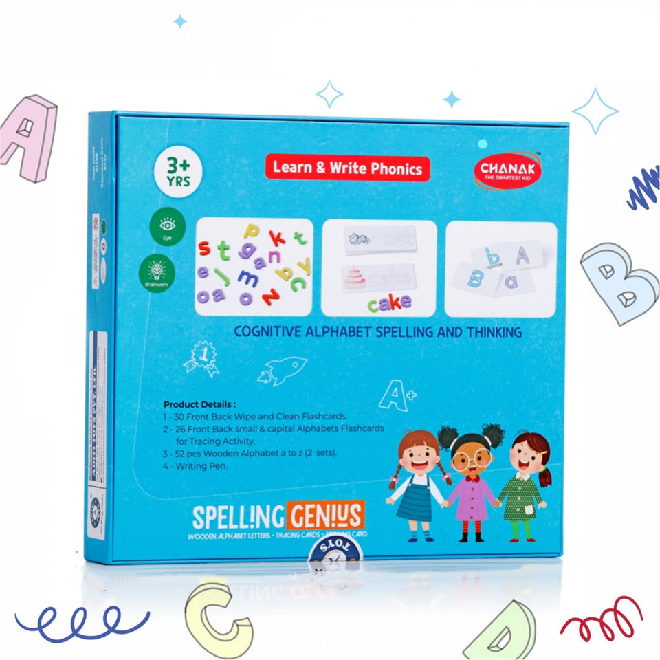 Spelling Genius Game for Kids (1 Set)