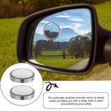 Car Blind Spot Side Mirror Round HD Glass Blindspot Mirror (2 Pcs Set)