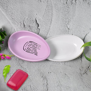 Plastic Soap Dish with Drain, Soap Holder Double-layer (1 Pc)