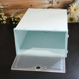 1 Layer Plastic Shoes Storage Box, Stackable Shoe Storage (1 pc / 32x21x12 CM)