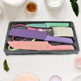 Professional Colorful Kitchen Knives Set (6 Pcs Set)