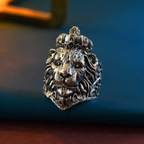 Majestic Silver color King Lion Ring