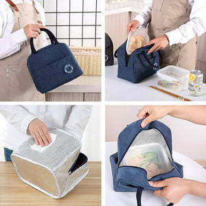 Insulated Lunch Bags for Travel Box / Tiffin / Storage Bag (1 Pc)