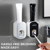 ABS Automatic Toothpaste Dispenser Space Saving for Home Bath Accessory (1 Pc)