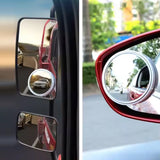 Car Blind Spot Side Mirror Round HD Glass Blindspot Mirror (1 Pc)