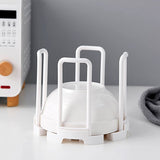 Plastic Bowl Holder Bowl Organizer Drain Rack (1 Pc)