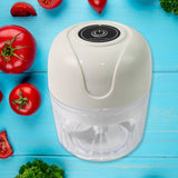 USB Rechargeable Mini Electric Garlic Machine / Chopper (300 Ml / 1 Pc)