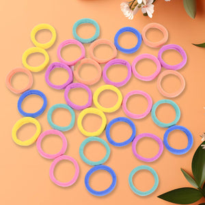 Mini Hair Ties, Mini Hairlines, mini hairbands (30 Pcs Set)