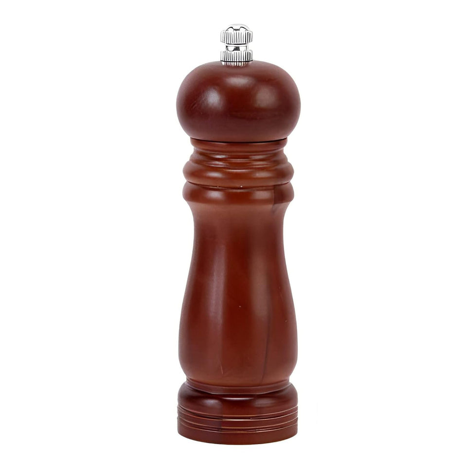 Wooden Pepper Mill 6 inch Tall - Best Pepper Grinder (1 Pc)