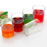 Magic Glass Clear Glass Bubble Water Juice Glasses (6 Pcs Set)