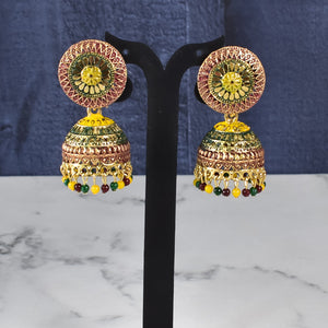 Timeless Charm: New-Style Jumka Earrings with Intricate Detailing