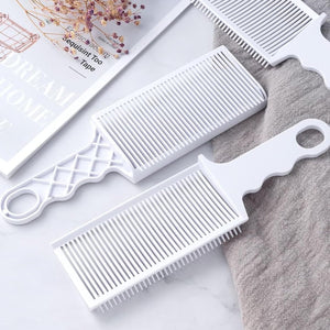 Ergonomic Flat Top Fading Clipper Comb Hair Care Styling | Brushes & Combs (1 Pc)