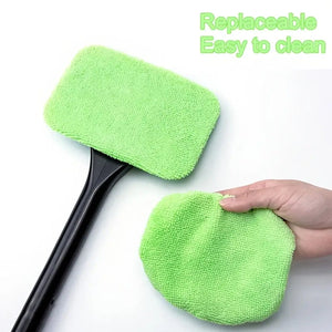 Windshield Clean Car Glass Cleaner Wiper With 1 Extra Microfiber Cloth (1 Pc / 38 Cm Long)