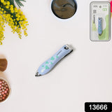 Cute Nail Clipper with Nail Catcher, Nail File - Stainless Steel (1 Pc)